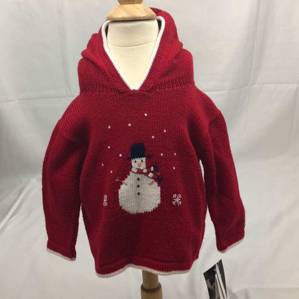 Kissy Kissy Sweater Winter Christmas Snowman